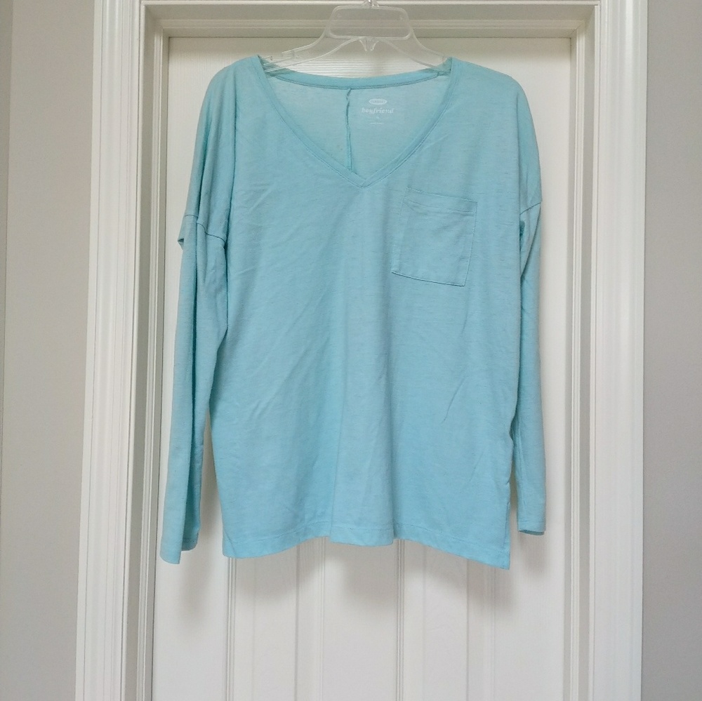 Boyfriend long-sleeved t-shirt
